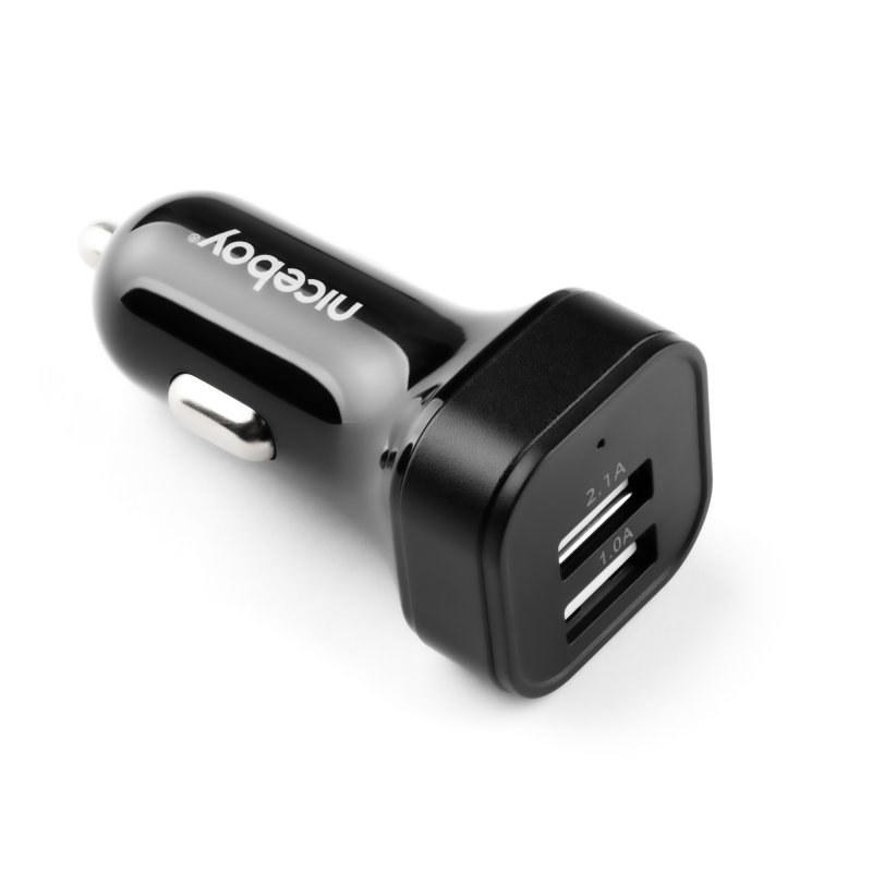 USB charging car adapter for the Niceboy PILOT XR Radar